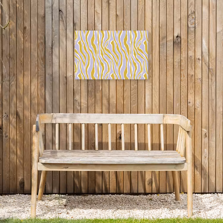 Buiten canvas - Zebra - Modern - Meerkleurig — 3