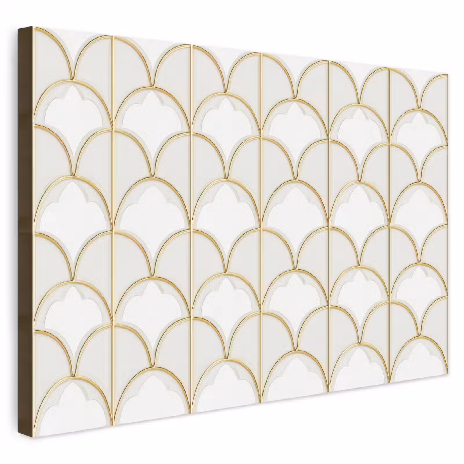 Buiten canvas - Mozaïek - Bogen - Goud — 1