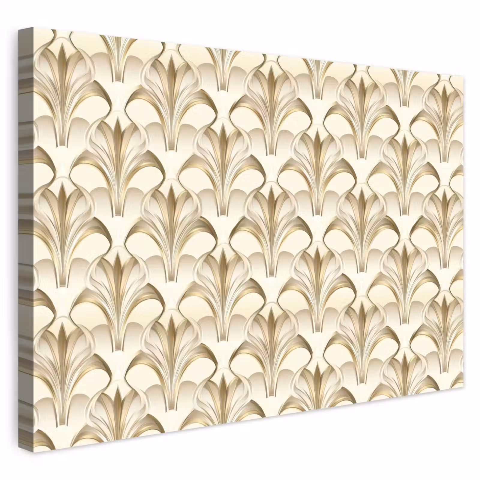 Buiten canvas - Ornament - Barok - Goud — 1