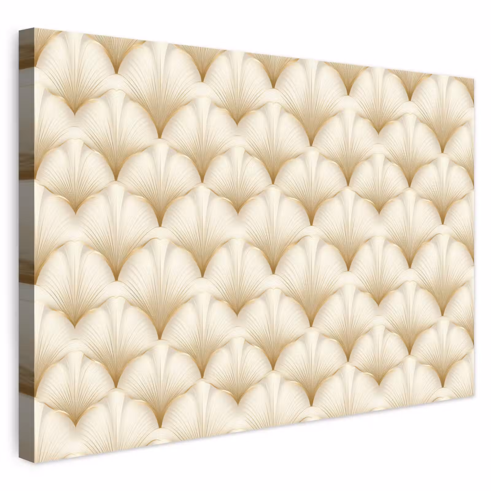 Buiten canvas - Waaier - Motief - Goud — 1