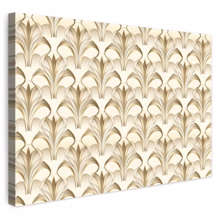Buiten canvas - Ornament - Barok - Goud — 1
