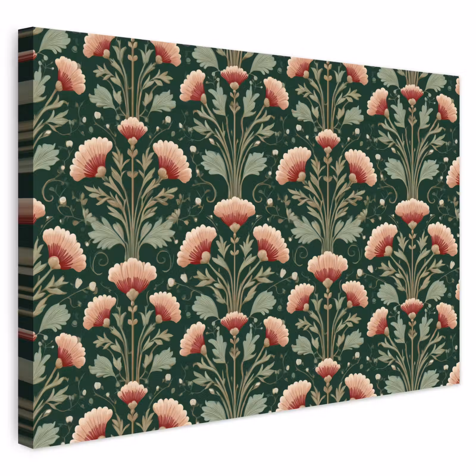 Buiten canvas - Patroon - Botanisch - Kleurrijk — 1