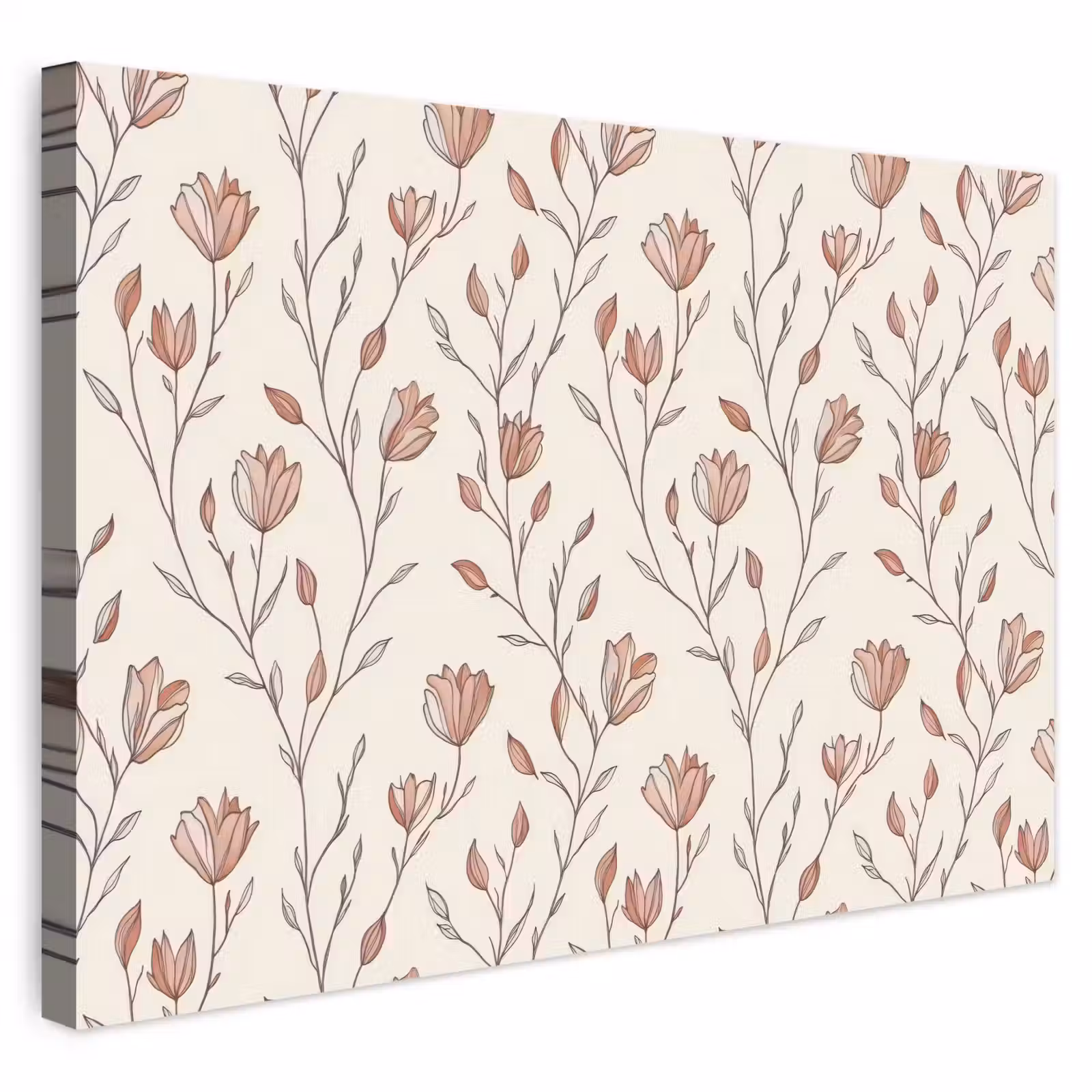 Buiten canvas - Patroon - Klassiek - Roze — 1
