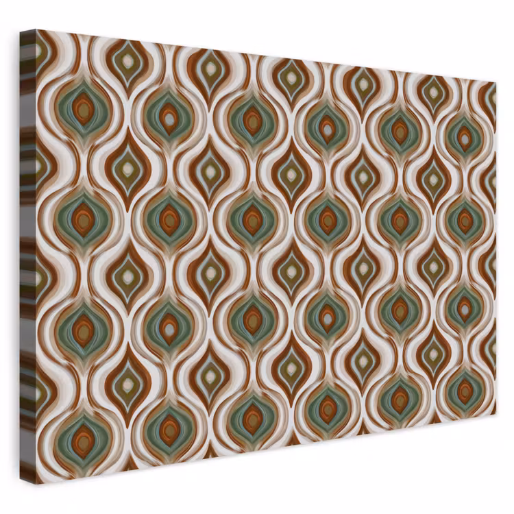 Buiten canvas - Motief - Patroon - Kleurrijk — 1
