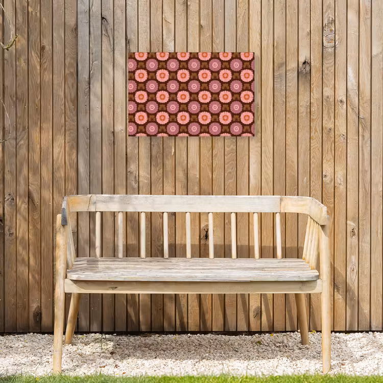 Buiten canvas - Retro - Madelief - Roze — 3
