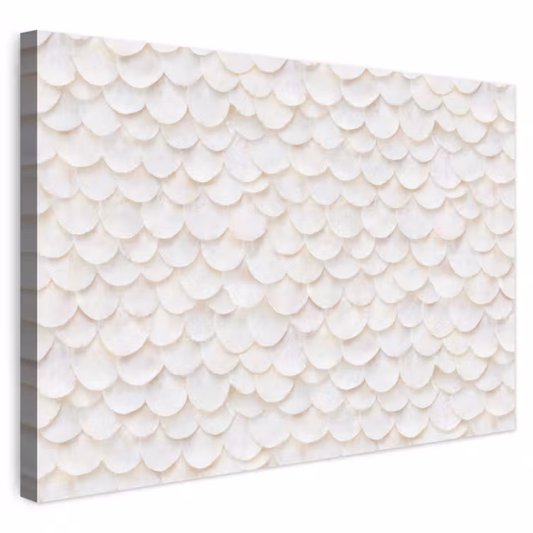 Buiten canvas - Schubben - Wit - Elegant — 1