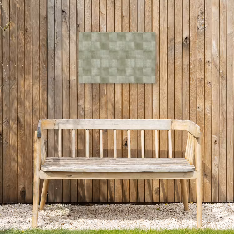 Buiten canvas - Vlakken - Rustiek - Groen — 3