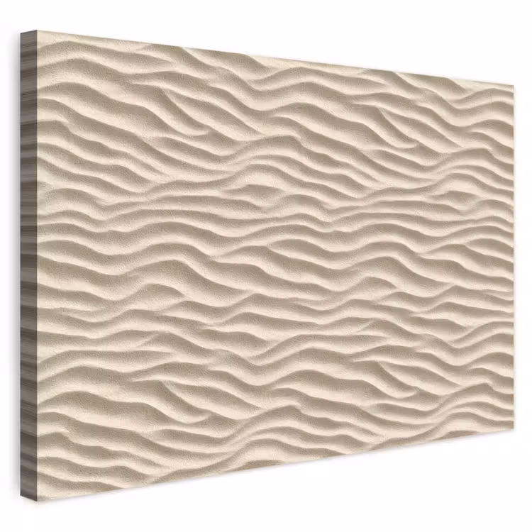 Buiten canvas - Zand - Golven - Beige — 1