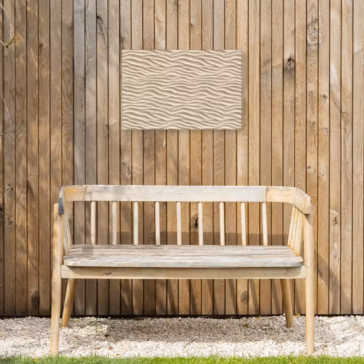 Buiten canvas - Zand - Golven - Beige — 3