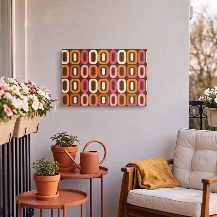 Buiten canvas - Modern - Retro - Kleurrijk — 4
