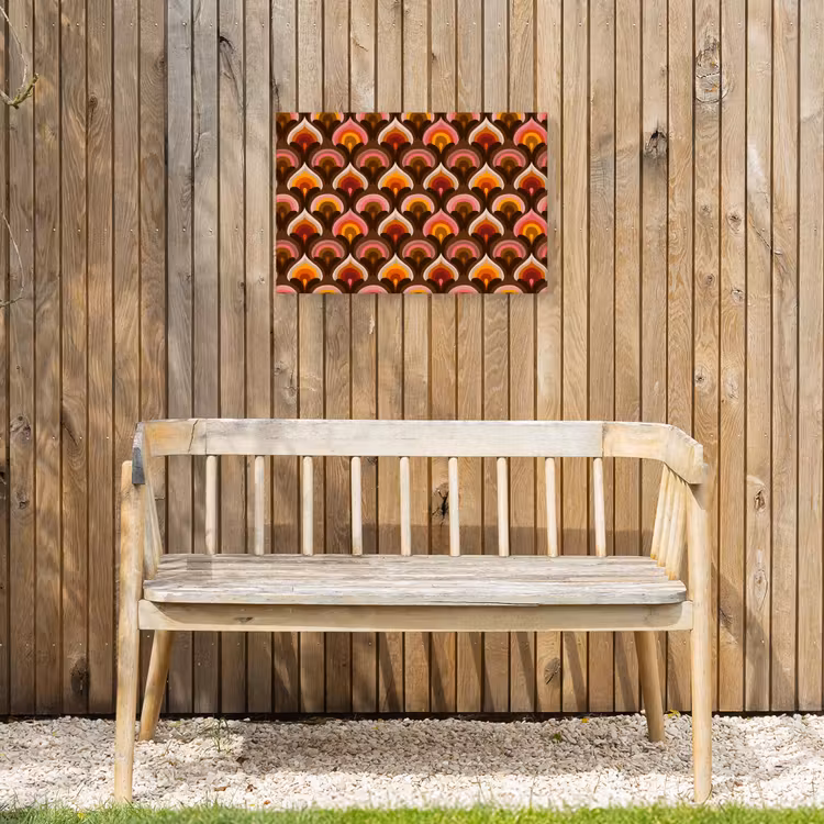 Buiten canvas - Patroon - Retro - Kleurrijk — 3