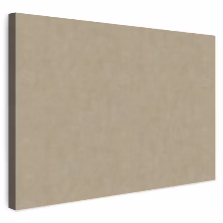 Buiten canvas - Taupekleur - Gewolkt textuur - Natuurlijk — 1