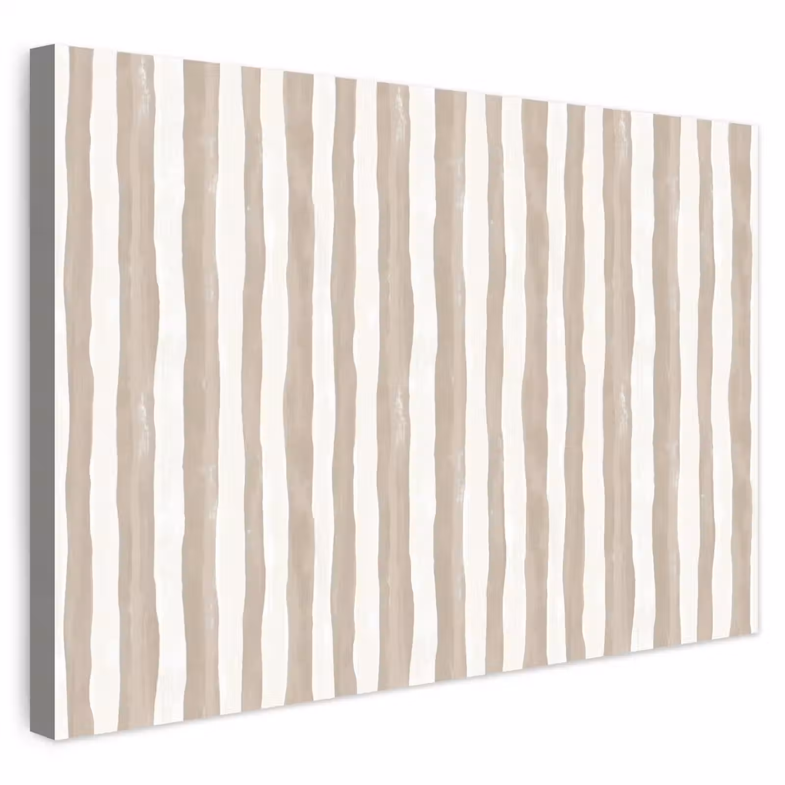 Buiten canvas - Minimalistisch - Strepen - Beige — 1
