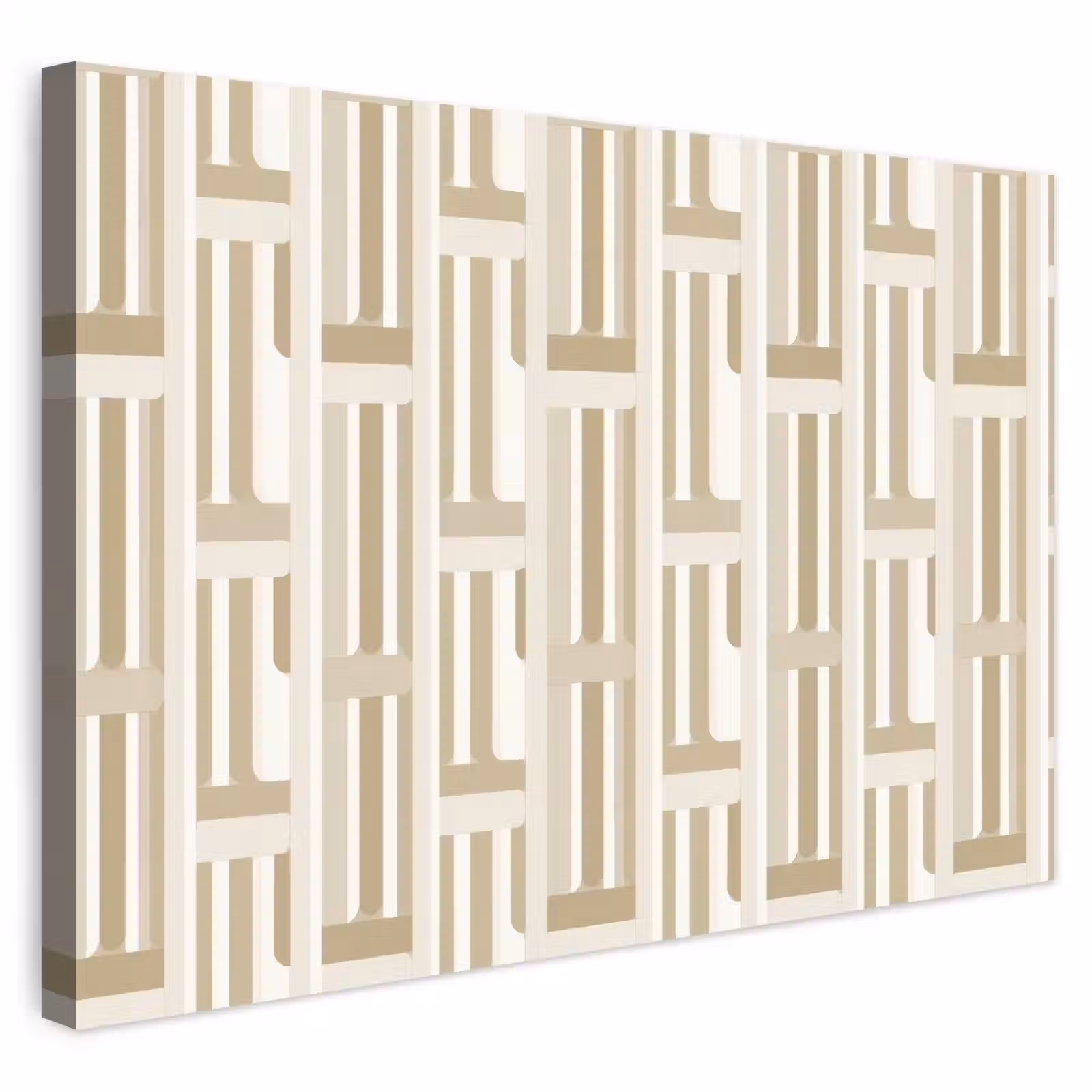 Buiten canvas - Modern - Geometrisch - Beige — 1