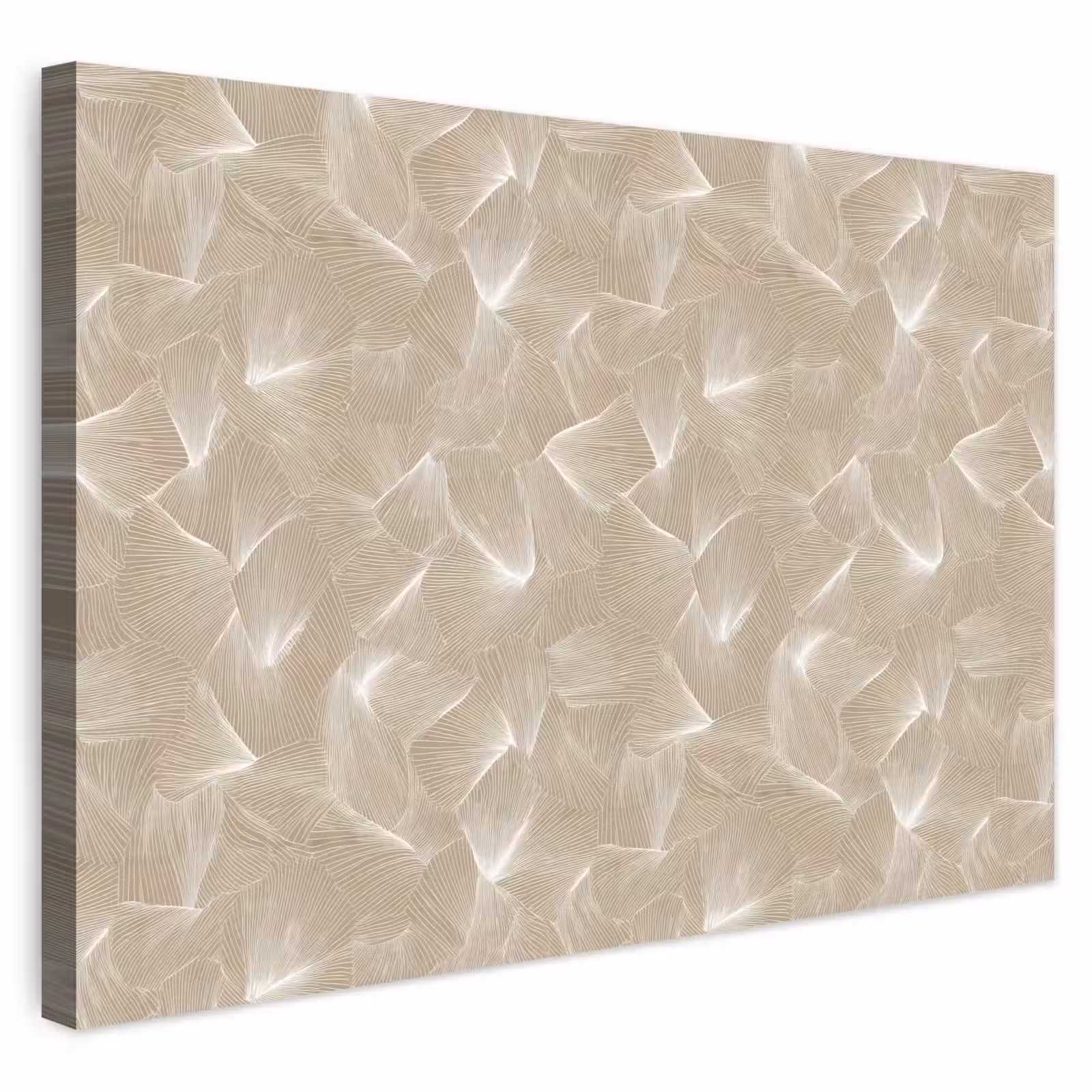 Buiten canvas - Organisch - Textuur - Beige — 1
