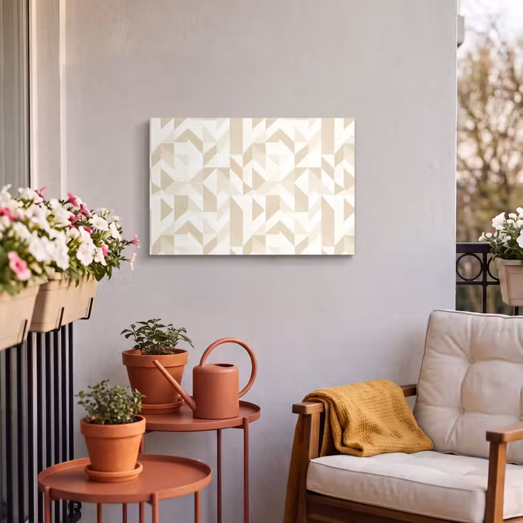 Buiten canvas - Modern - Abstract - Beige — 4