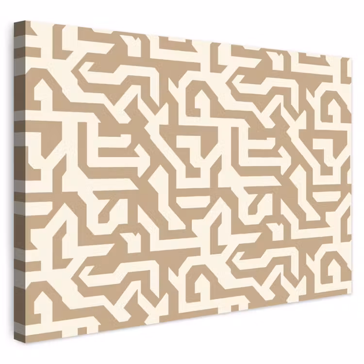 Buiten canvas - Modern - Abstract - Beige — 1
