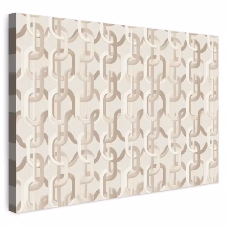 Buiten canvas - Motief - Abstract - Beige — 1