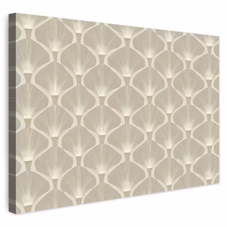 Buiten canvas - Paneel - Ginkgo - Zand — 1