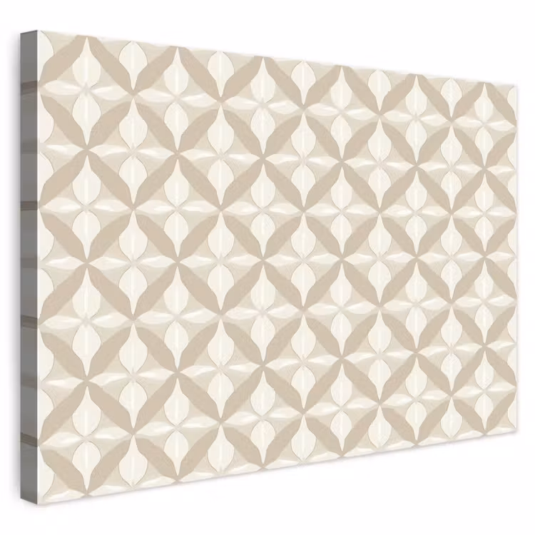 Buiten canvas - Patroon - Klassiek - Beige — 1