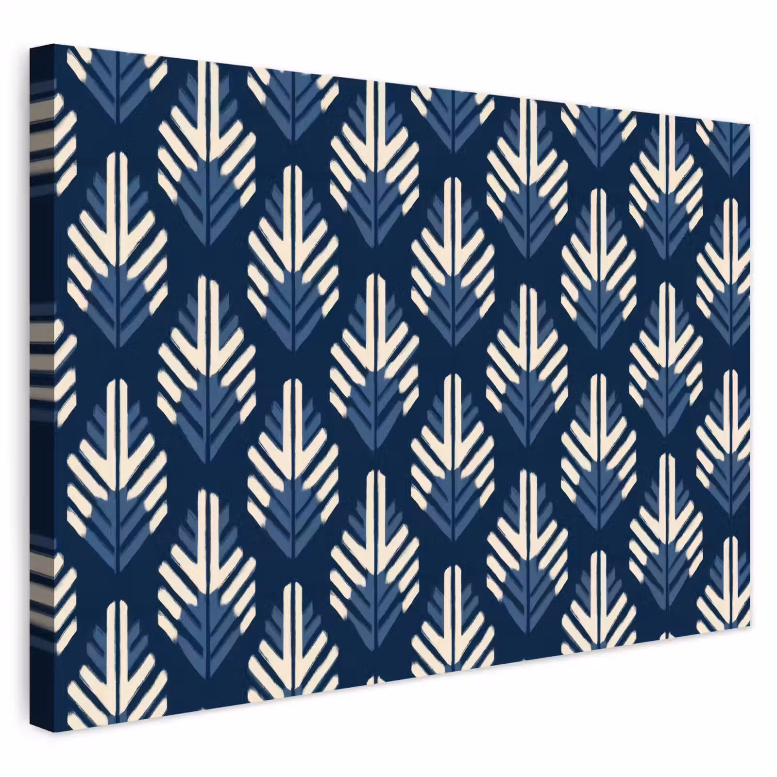 Buiten canvas - Modern - Patroon - Blauw — 1