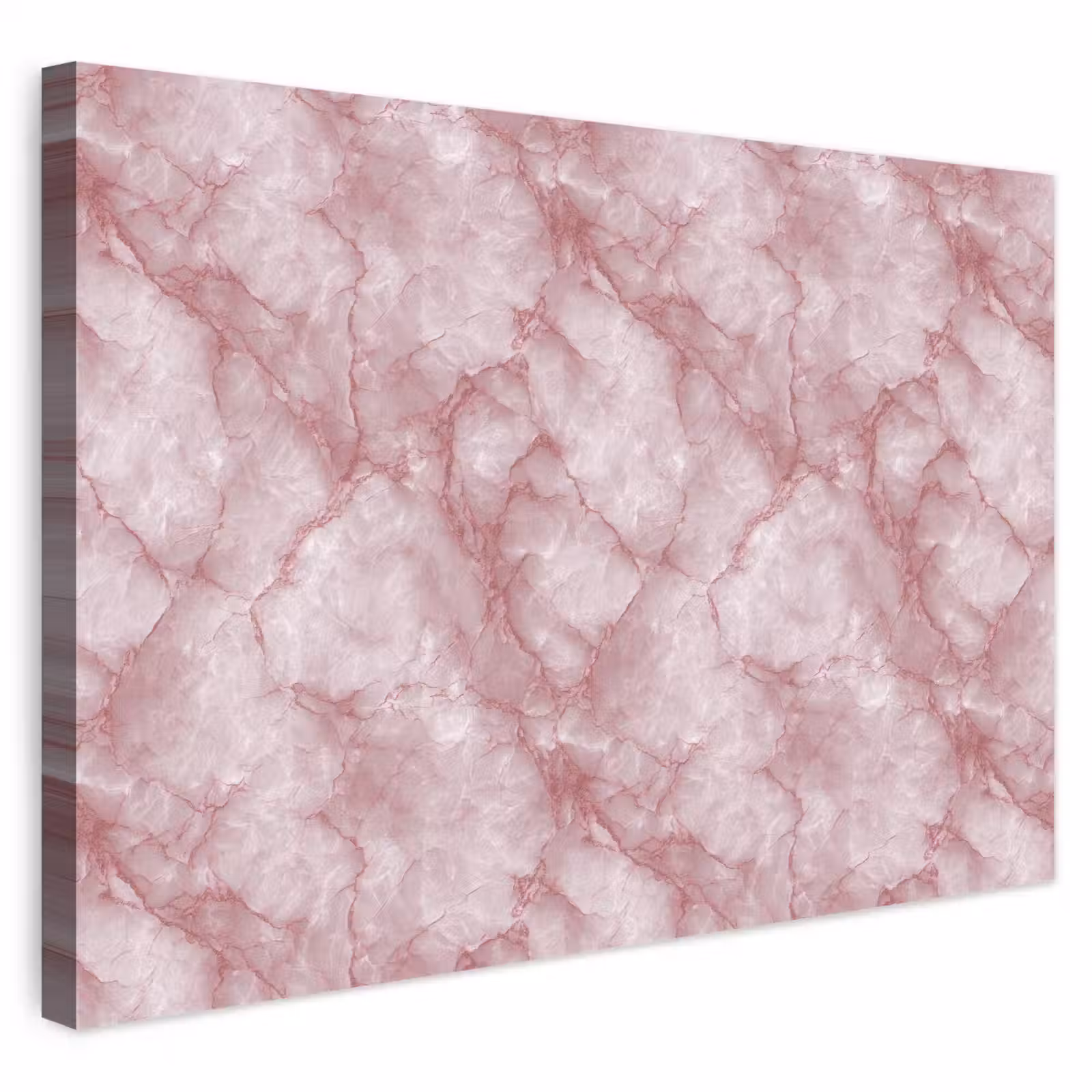 Buiten canvas - Roze - Kwartsmarmer - Aders — 1