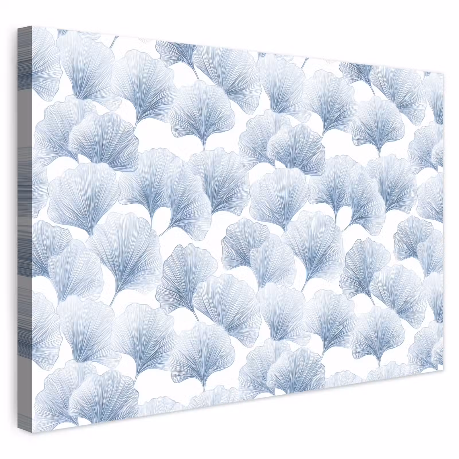 Buiten canvas - Waaier - Modern - Blauw — 1