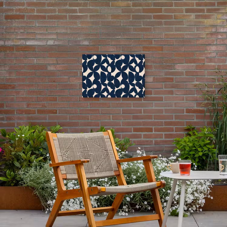 Buiten canvas - Modern - Geometrisch - Blauw — 2
