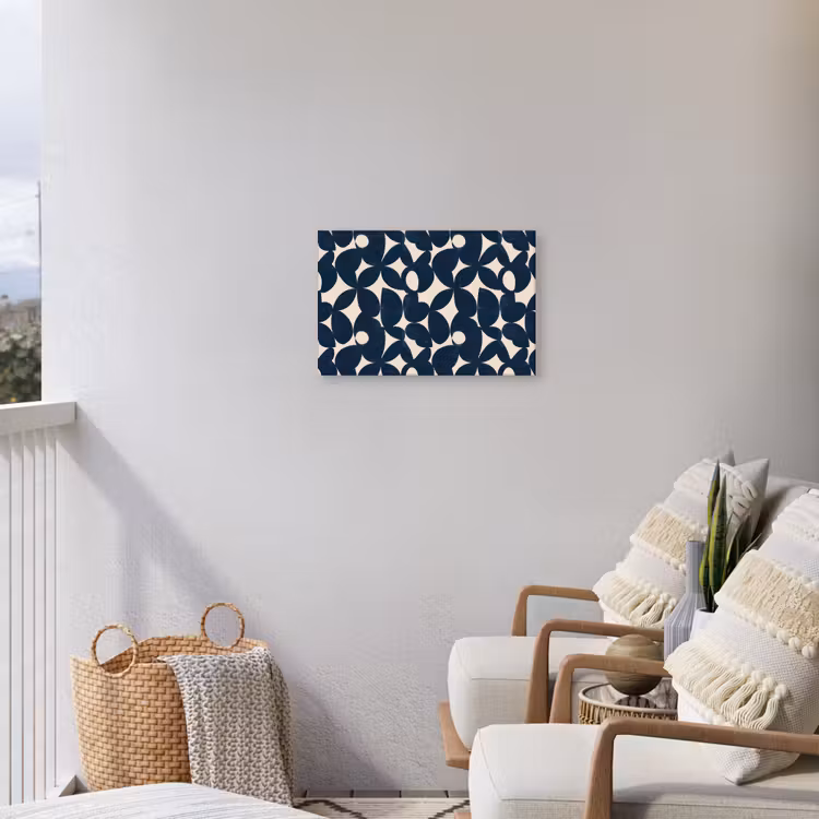 Buiten canvas - Modern - Geometrisch - Blauw — 4