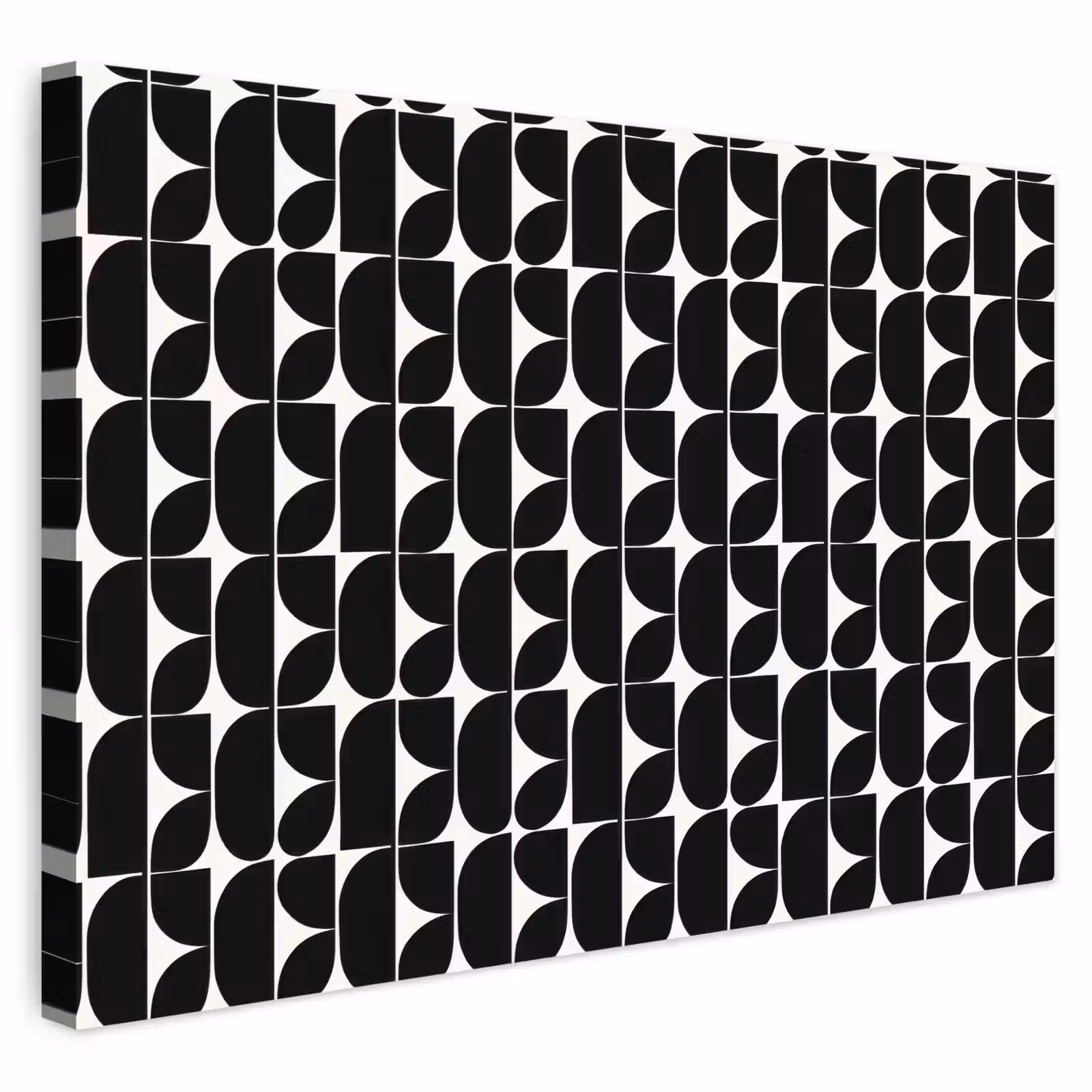 Buiten canvas - Modern - Geometrisch - Zwart — 1