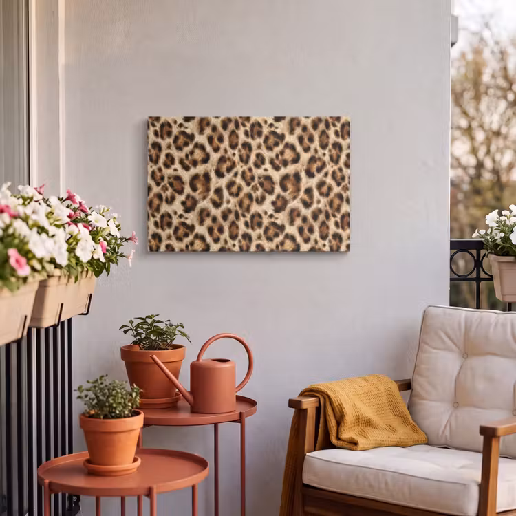 Buiten canvas - Luipaard - Bruin - Vacht — 4