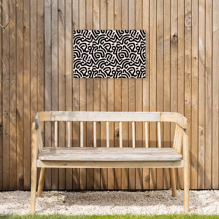 Buiten canvas - Modern - Abstract - Zwart — 3