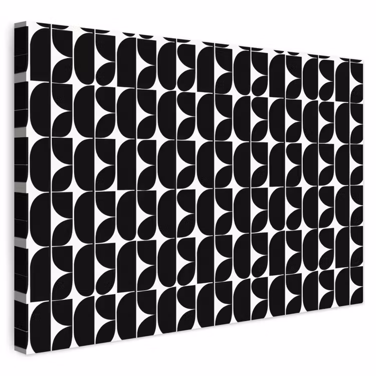 Buiten canvas - Modern - Geometrisch - Zwart — 1