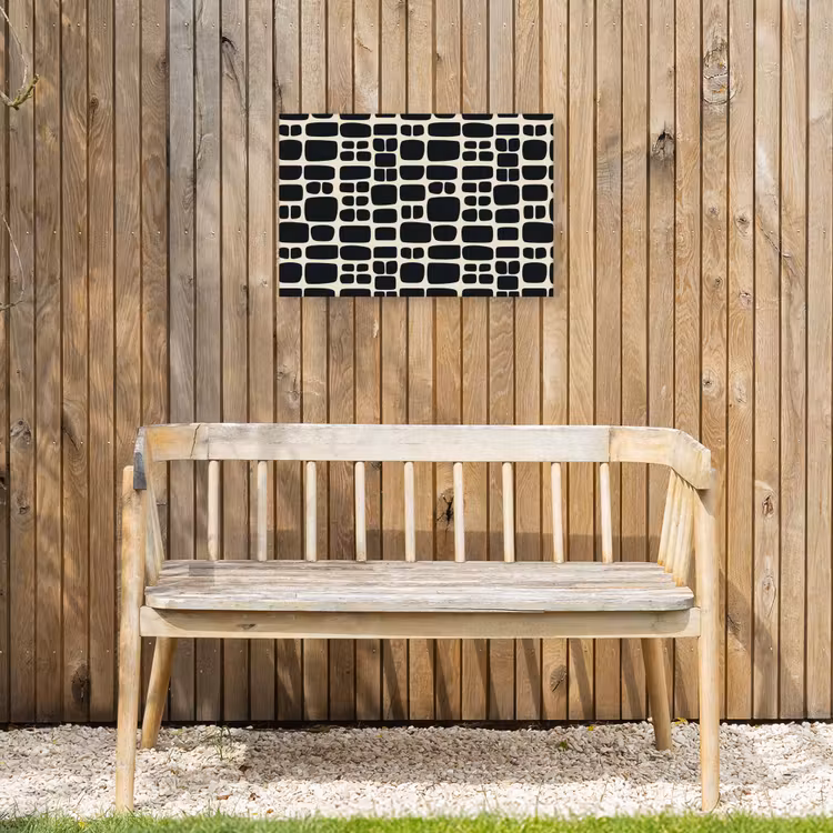 Buiten canvas - Modern - Organisch - Zwart — 3