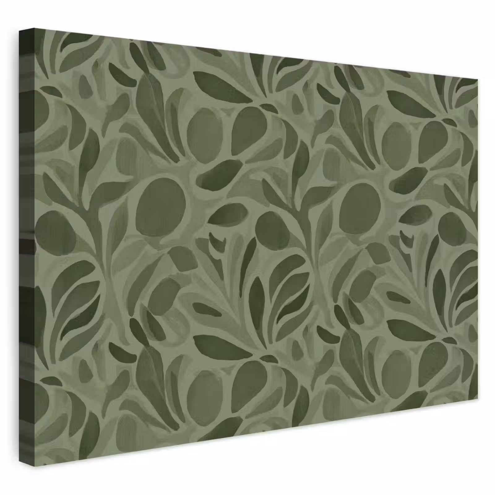 Buiten canvas - Sereen - Bladeren - Groen — 1