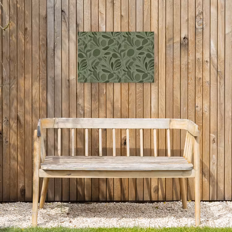 Buiten canvas - Sereen - Bladeren - Groen — 3