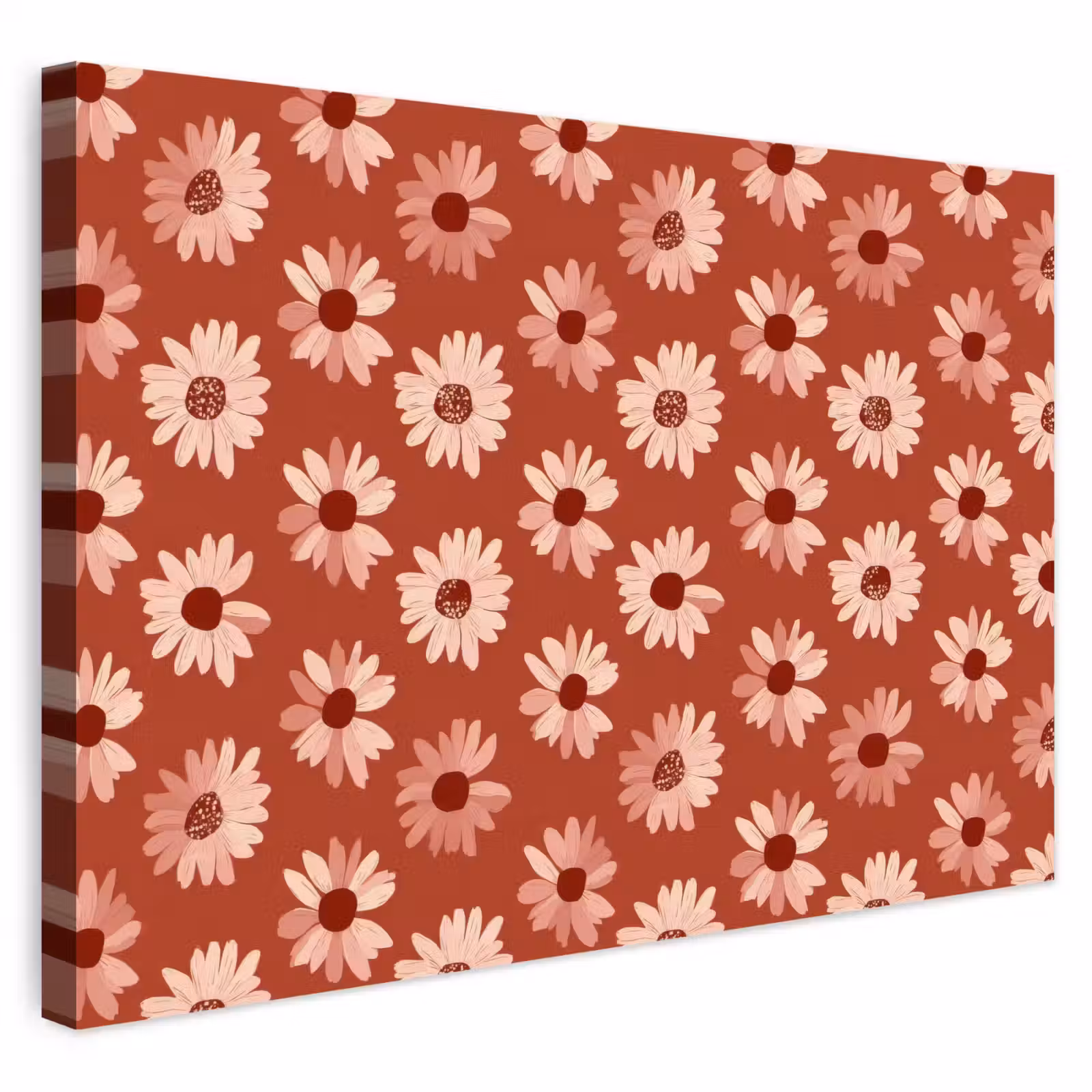 Buiten canvas - Madelief - Retro - Terracotta — 1