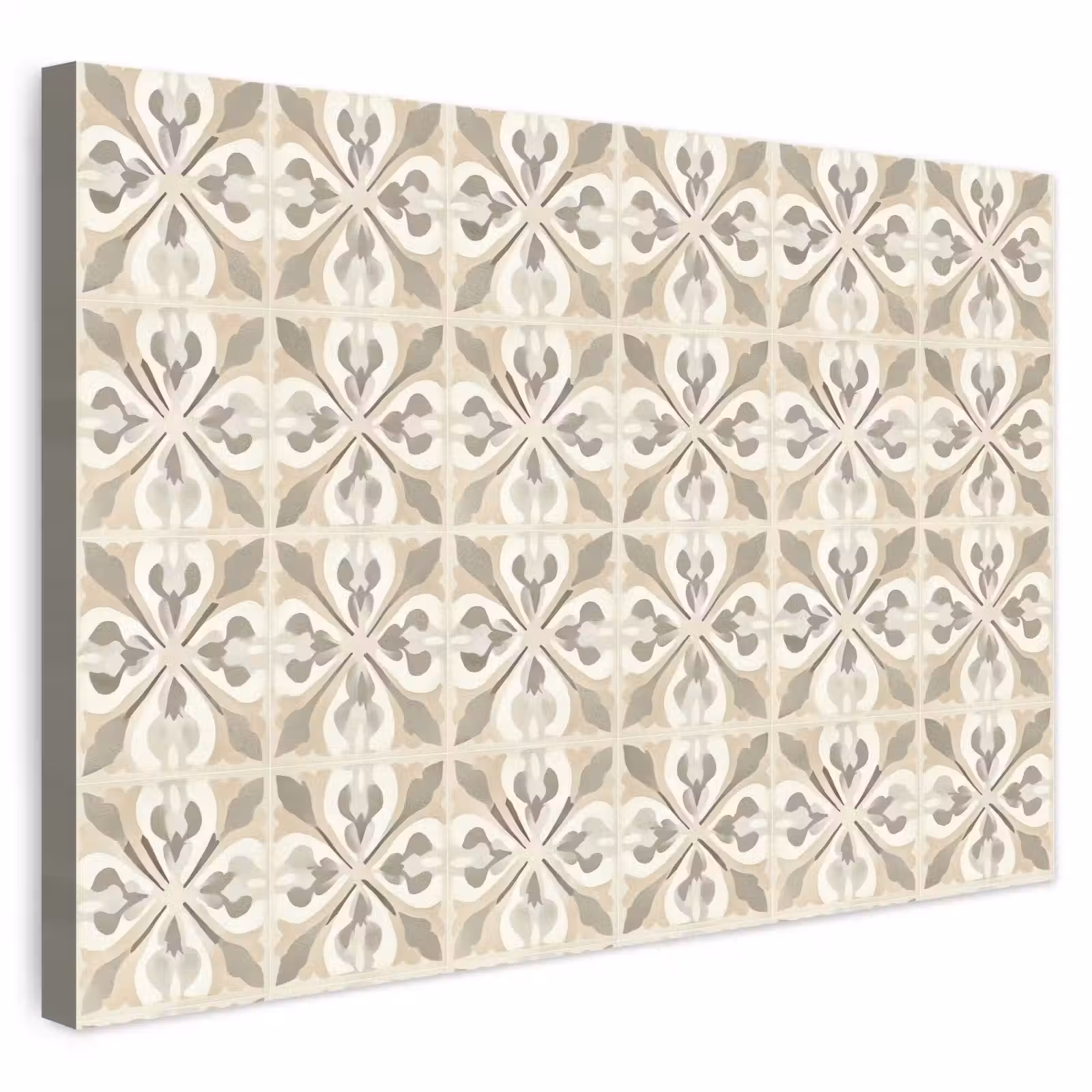 Buiten canvas - Tegel - Motief - Beige — 1