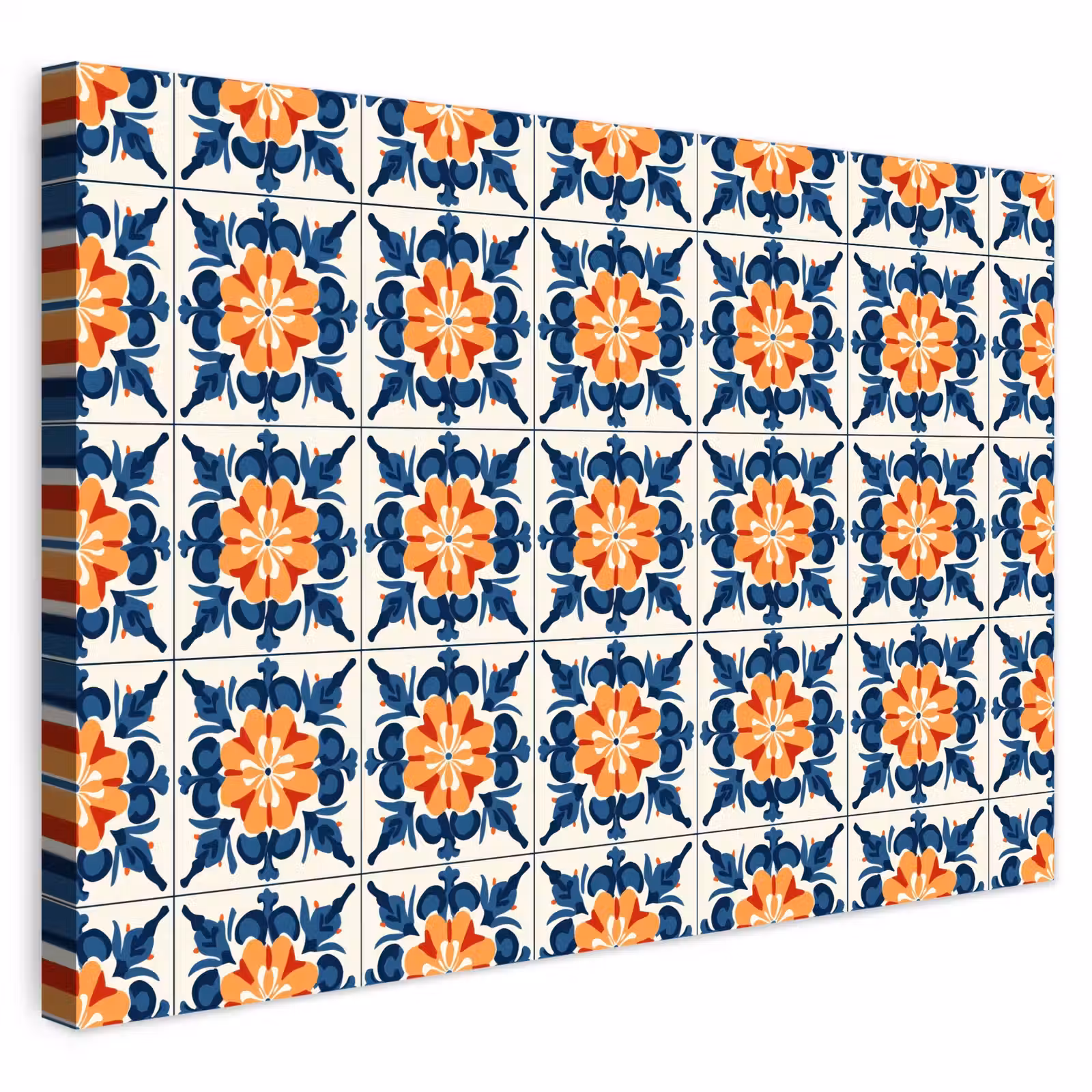 Buiten canvas - Traditioneel - Tegel - Oranje — 1