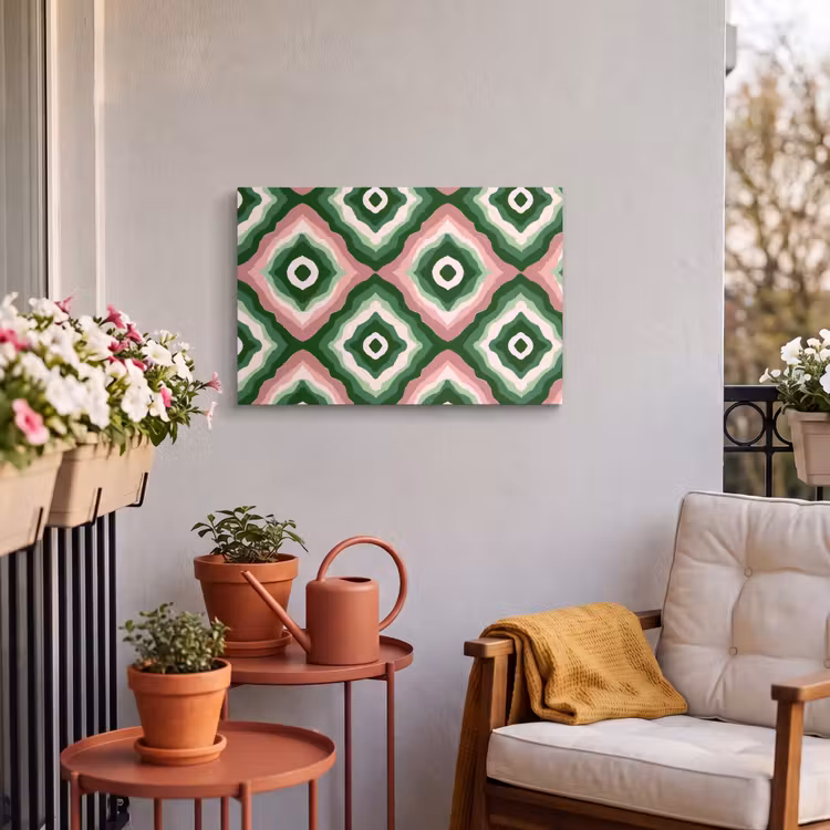 Buiten canvas - Ontwerp - Organisch - Kleurrijk — 4