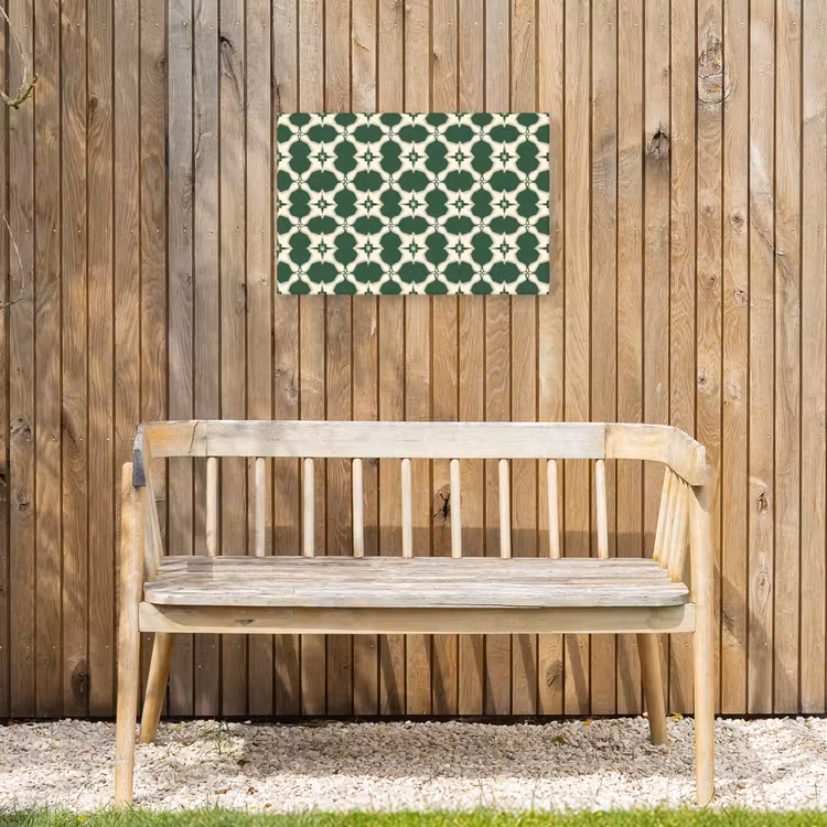 Buiten canvas - Tegel - Klassiek - Groen — 3