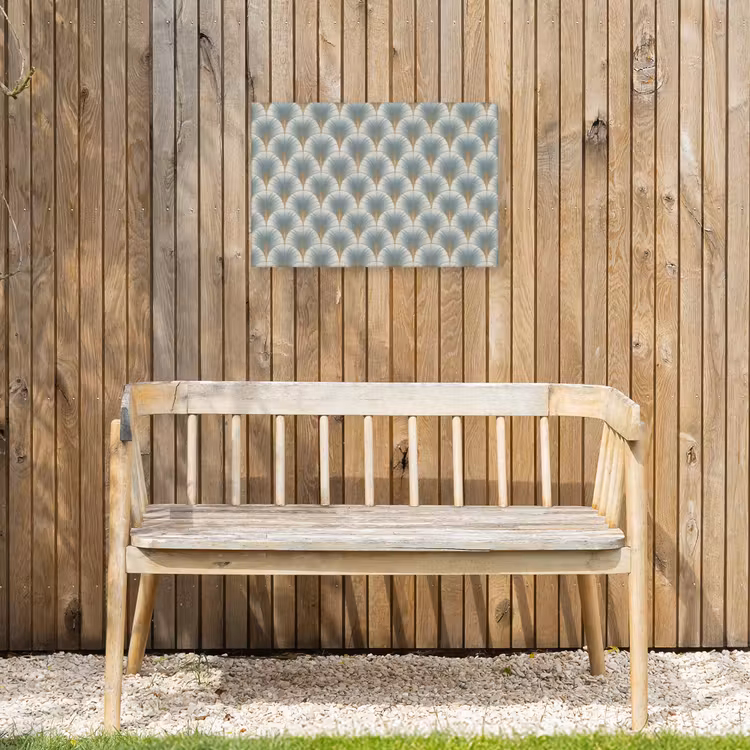 Buiten canvas - Waaier - Klassiek - Blauw — 3