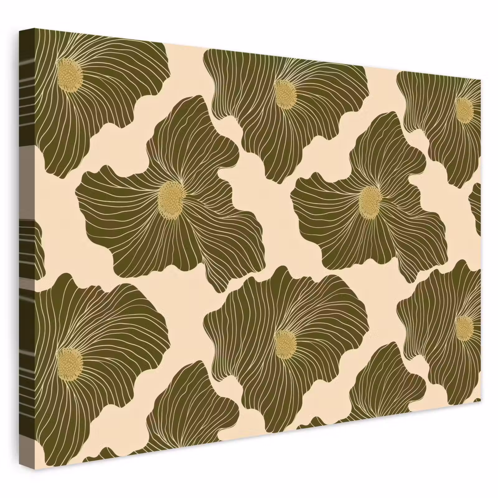 Buiten canvas - Modern - Abstract - Groen — 1