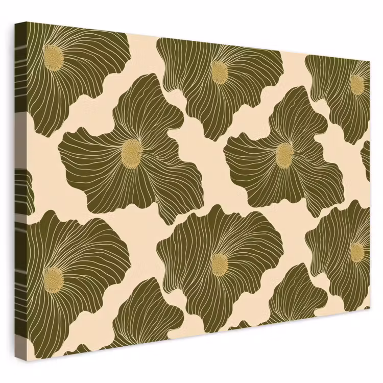 Buiten canvas - Modern - Abstract - Groen — 1