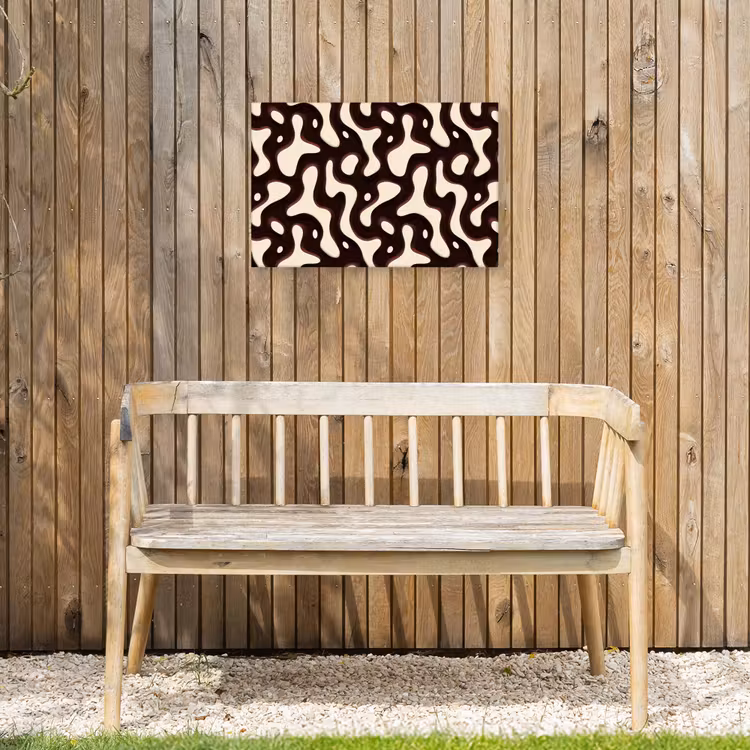 Buiten canvas - Organisch - Krachtig - Bruin — 3