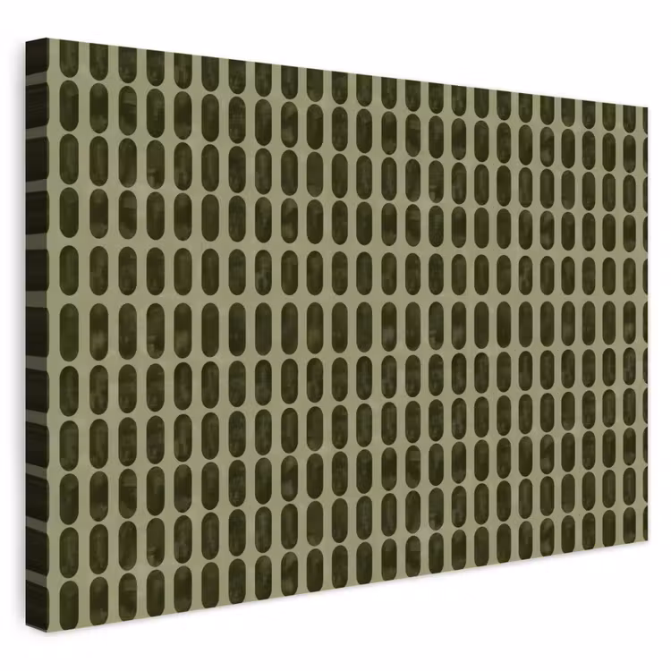 Buiten canvas - Ritmisch - Effect - Groen — 1