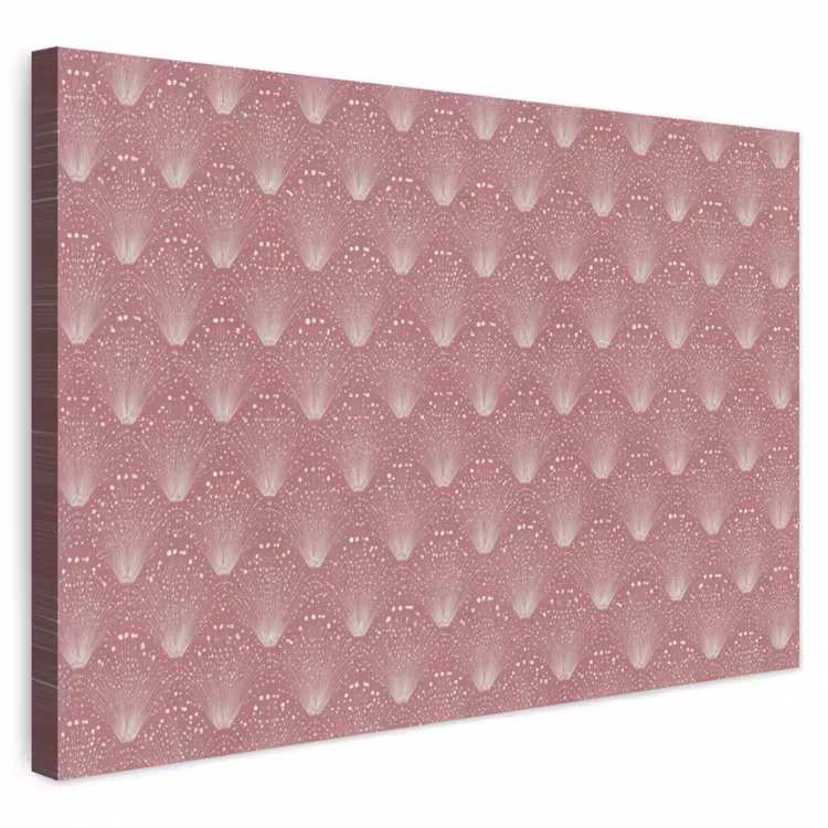 Buiten canvas - Trendy - Patroon - Roze — 1