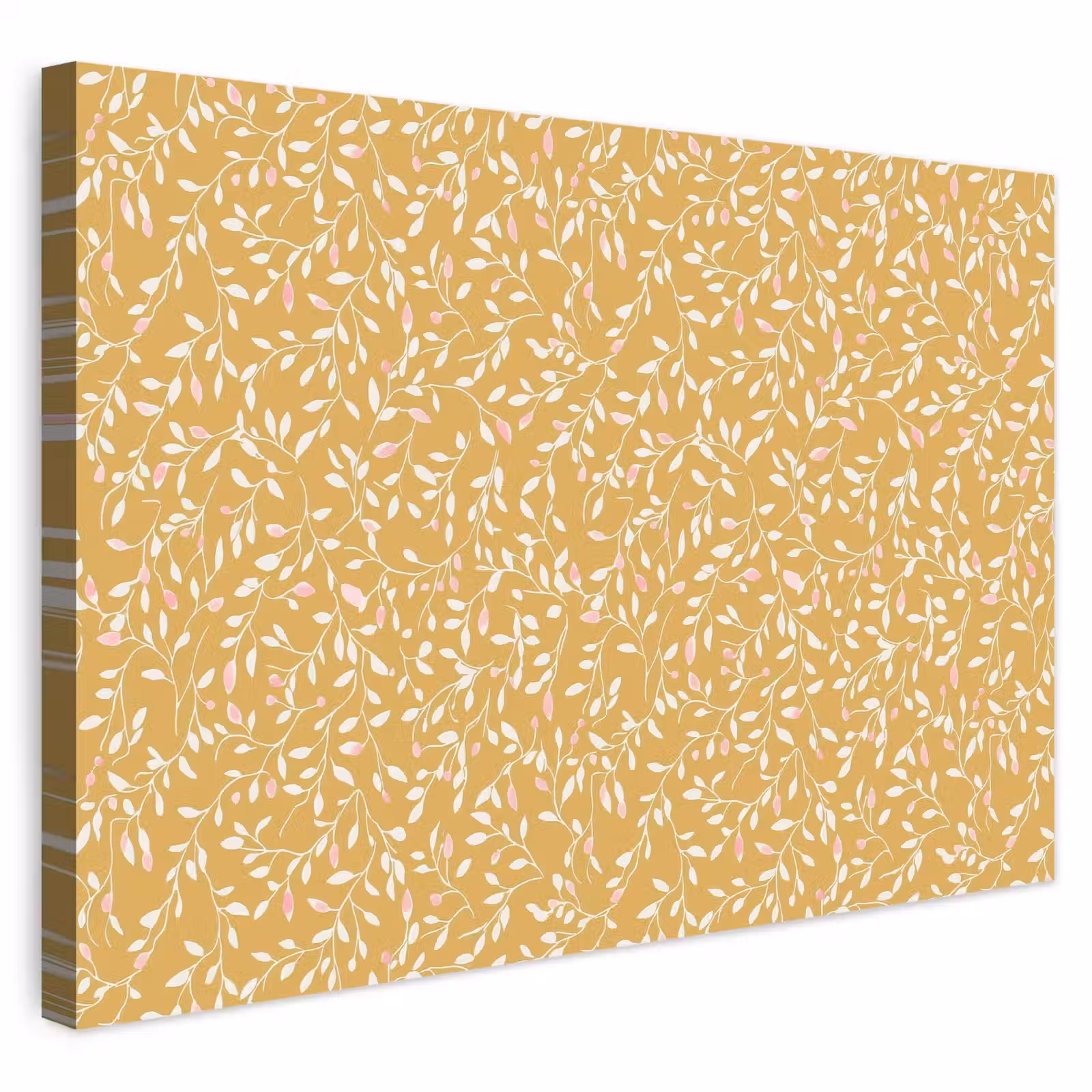 Buiten canvas - Takjes - Patroon - Oker — 1