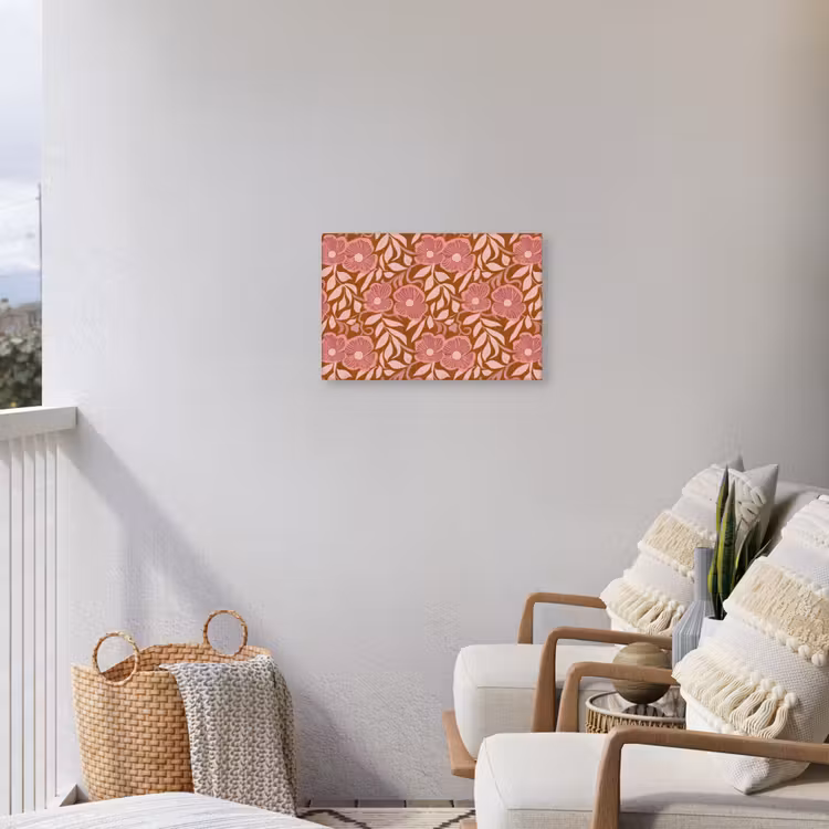 Buiten canvas - Sfeer - Bloemen - Roze — 4