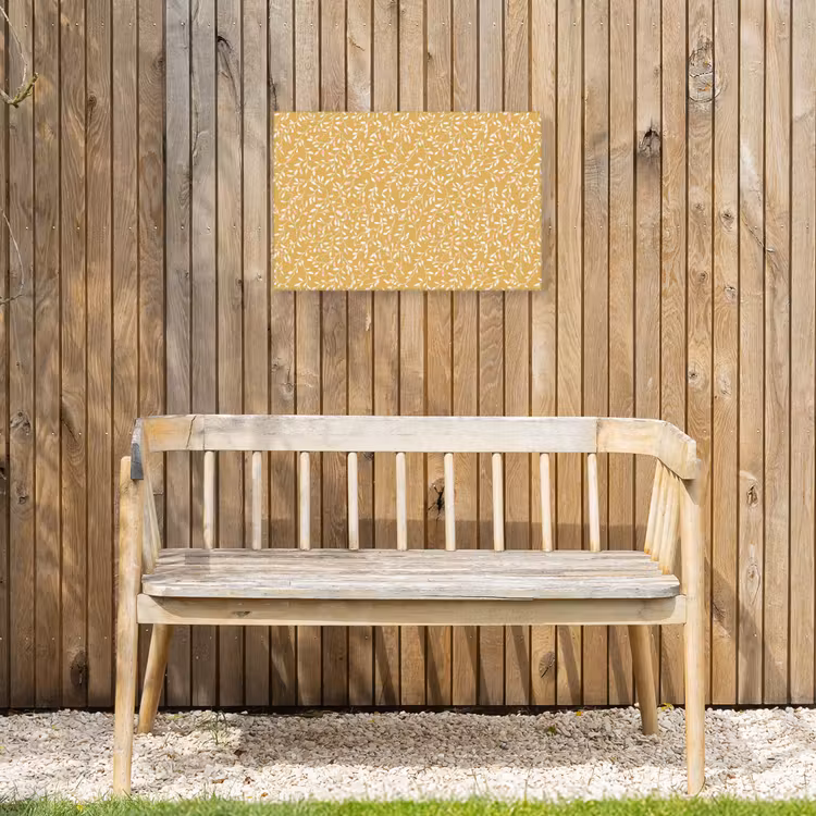 Buiten canvas - Takjes - Patroon - Oker — 3